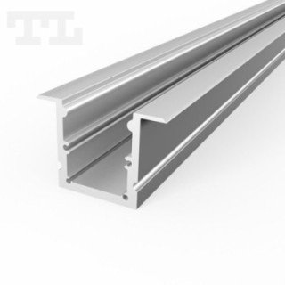 LED profilis P25-1 – 2000 mm – Anoduotas