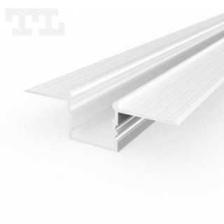 LED profilis P18-3 – 1000 mm – Baltas RAL9003