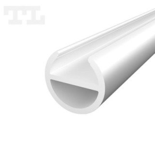 LED profilis P19-1 – 3000 mm – Baltas RAL9003