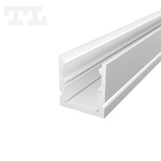 LED profilis P25-3 – 1000 mm – Baltas RAL9003