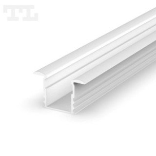 LED profilis P18-1 – 3000 mm – Baltas RAL9003