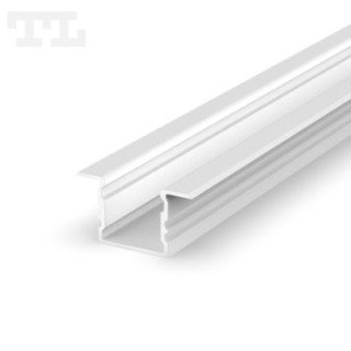LED profilis P18-2 – 1000 mm – Baltas RAL9003