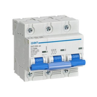 DZ158 3P 125A 10kA automatinis išjungiklis