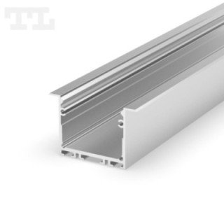LED profilis P22-1 – 2000 mm – Anoduotas