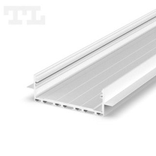LED profilis P27-2 – 1000 mm – Baltas RAL9003