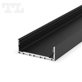 LED profilis P27-3 – 2000 mm – Juodas RAL9005