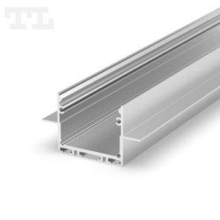LED profilis P22-2 – 2000 mm – Anoduotas