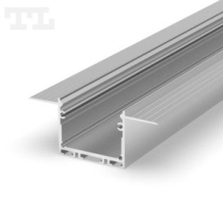 LED profilis P22-7 – 2000 mm – Anoduotas