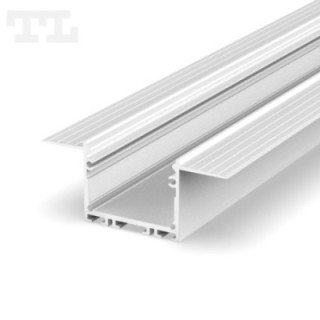 LED profilis P22-7 – 2000 mm – Baltas RAL9003