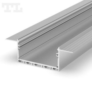 LED profilis P23-7 – 2000 mm – Anoduotas