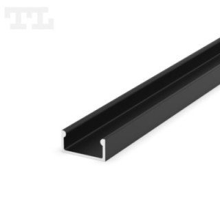 LED profilis P4-1 – 2000 mm – Juodas RAL9005