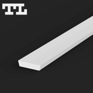 Gaubtas C5 – 1000 mm – Matinis baltas