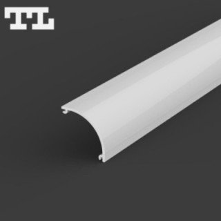 Gaubtas C18 – 1000 mm – Matinis baltas
