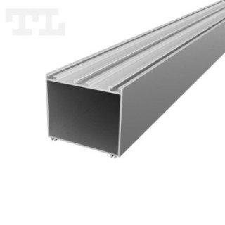 LED profilis P23-4 – 2000 mm – Anoduotas