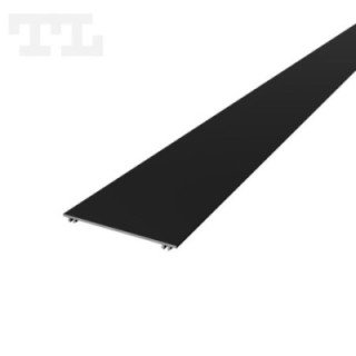 LED profilis P22-6 [P22-3] – 1000 mm – Juodas RAL9005