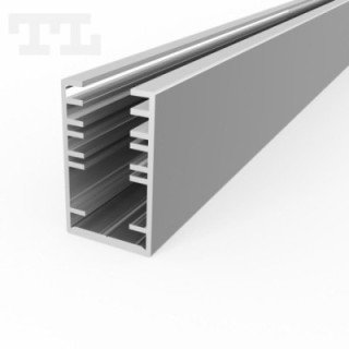 LED profilis P10-3 – 2000 mm – Anoduotas