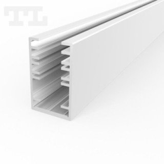 LED profilis P10-3 – 1000 mm – Baltas RAL9003