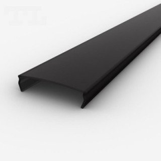 Gaubtas C2 – 2000 mm – Juoda Matinis baltas