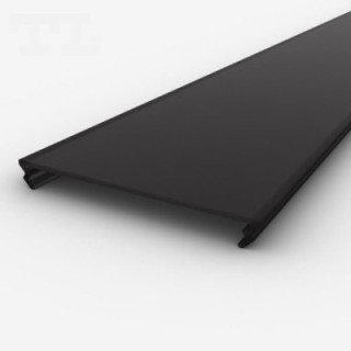 Gaubtas C6 – 3000 mm – Juoda Matinis baltas
