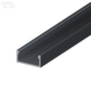 LED profilis P4-1 – 2000 mm – Grafitinis RAL7016