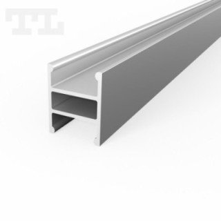 LED profilis P4-10 – 2000 mm – Anoduotas