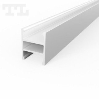 LED profilis P4-10 – 1000 mm – Baltas RAL9003