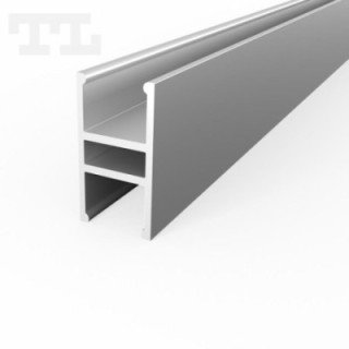 LED profilis P5-10 – 2000 mm – Anoduotas