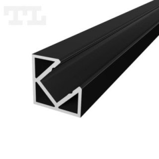 LED profilis P3-5 – 2000 mm – Juodas RAL9005