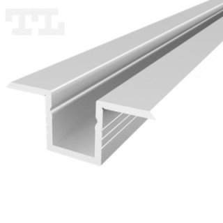 LED profilis P6-4 Linia MIKRO – 2000 mm – Anoduotas