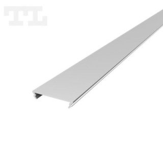 Aliumininis dangtelis C7 – 1000 mm – Baltas RAL9003