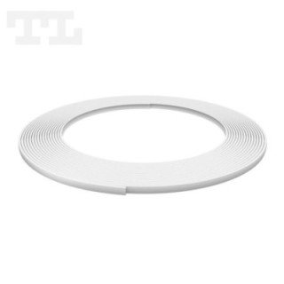 Gaubtas C1 – 10 m ritinys – Matinis baltas