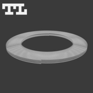 Gaubtas C15 – 10 m ritinys – Skaidrus