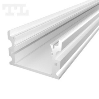 LED profilis P24-2 – 3000 mm – Baltas RAL9003
