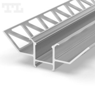 LED profilis P17-4 – 2000 mm – Anoduotas