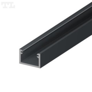 LED profilis P4-2 – 2000 mm – Grafitinis RAL7016