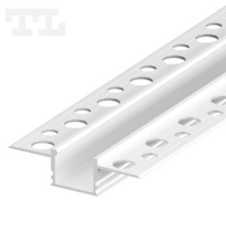LED profilis GK18-3 – 1000 mm – Baltas RAL9003