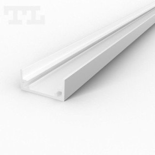 LED profilis P11-1 – 3000 mm – Baltas RAL9003