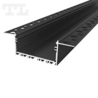 LED profilis GK23-7 – 2000 mm – Juodas RAL9005