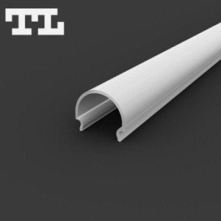 Gaubtas C22 – 3000 mm – Matinis baltas