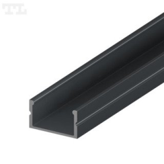 LED profilis P13-2 – 1000 mm – Grafitinis RAL7016