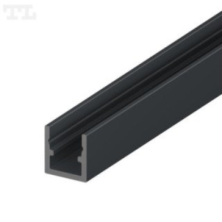 LED profilis P4-4 – 2000 mm – Grafitinis RAL7016