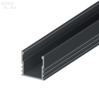 LED profilis P5-1 – 3000 mm – Grafitinis RAL7016