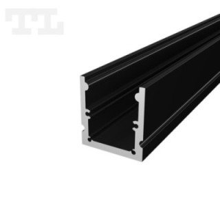 LED profilis P25-3 – 1000 mm – Grafitinis RAL7016