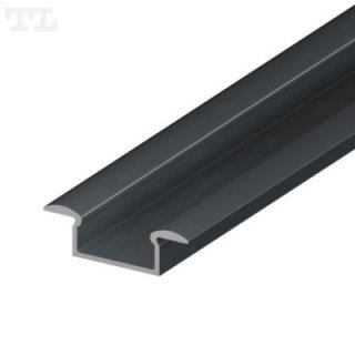 LED profilis P6-1 – 1000 mm – Grafitinis RAL7016