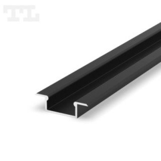 LED profilis P6-2 – 2000 mm – Grafitinis RAL7016