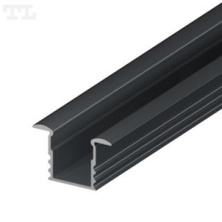 LED profilis P18-1 – 1000 mm – Grafitinis RAL7016
