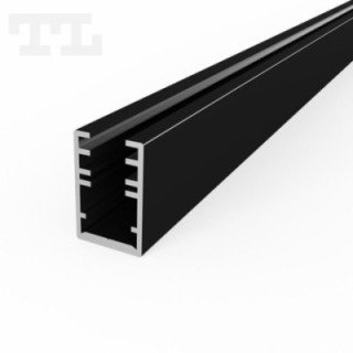LED profilis P10-4 – 1000 mm – Grafitinis RAL7016