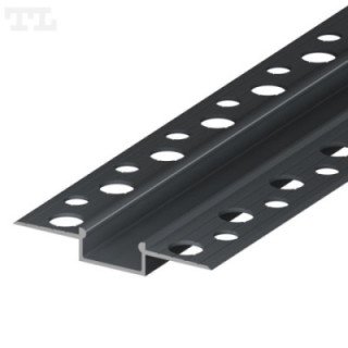 LED profilis GK6-3 – 2000 mm – Grafitinis RAL7016