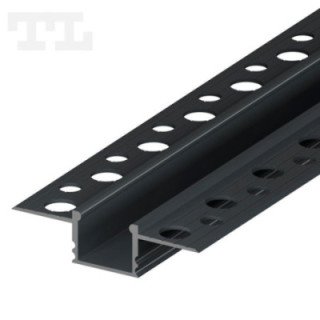 LED profilis GK18-3 – 3000 mm – Grafitinis RAL7016