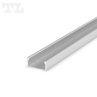 LED profilis P4-1 – 2000 mm – Neapdorotas